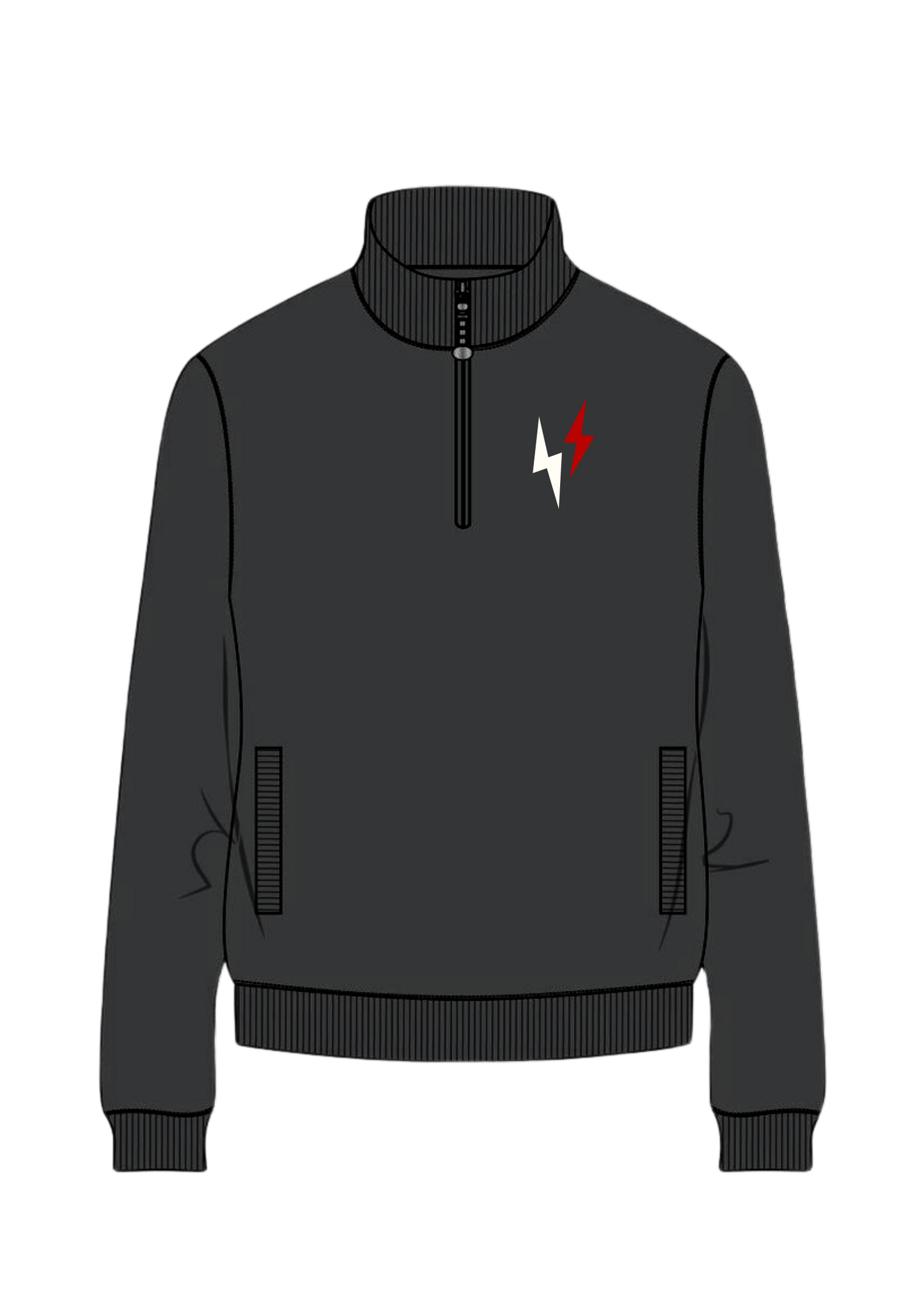 Quarter Zip Jacket - VLTG Logo