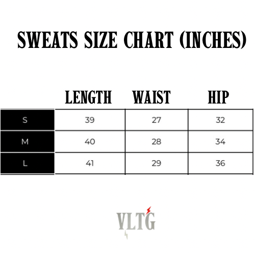 SIZE CHARTS